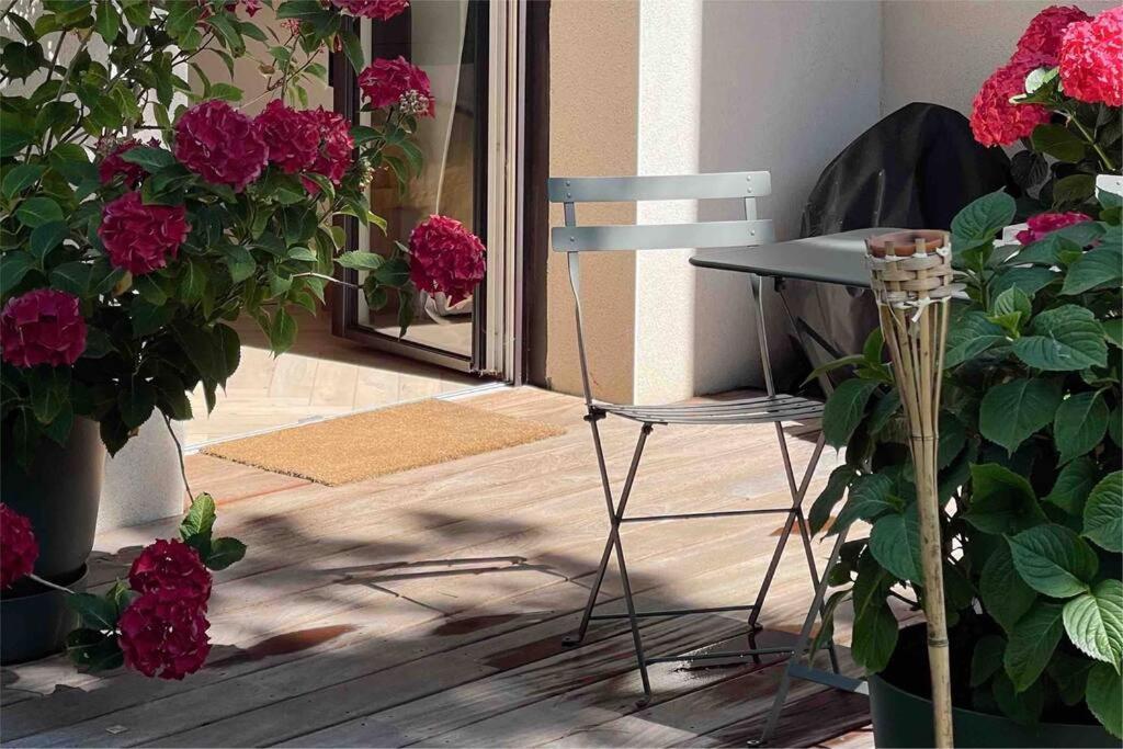 Les Hortensias Chambre Independante Avec Sdb Et Toilettes Privees Dans Une Maison En Foret Proche Du Golf Et De La Plage Entree Independante Avec Acces Prive Le Touquet Eksteriør bilde